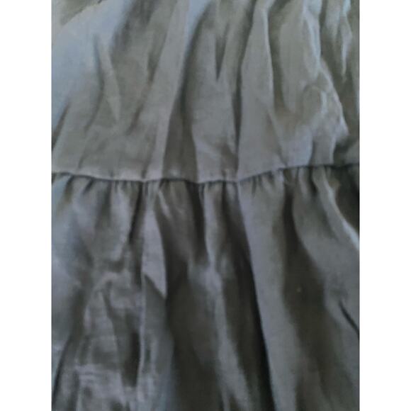 NWT Entro Black Mock Neck Sleeveless Tiered Maxi Dress Flowy Boho Small - Picture 4 of 11